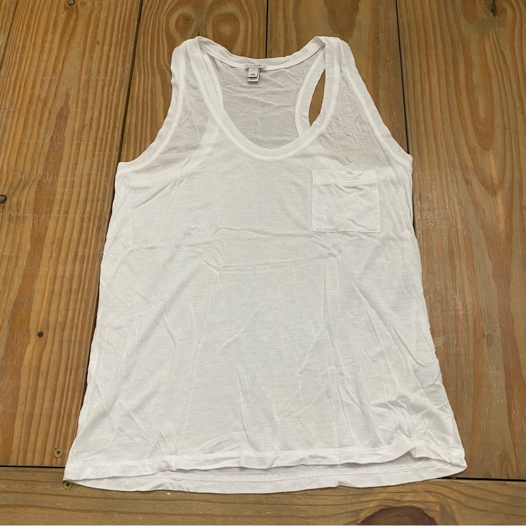 J Crew Basic Pocket Tank